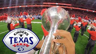 Spirit of Houston Marching Band - Halftime - Texas Bowl (2025) - Mellophone Headcam