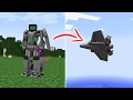 ZIEKE TRANSFORMERS IN MINECRAFT!