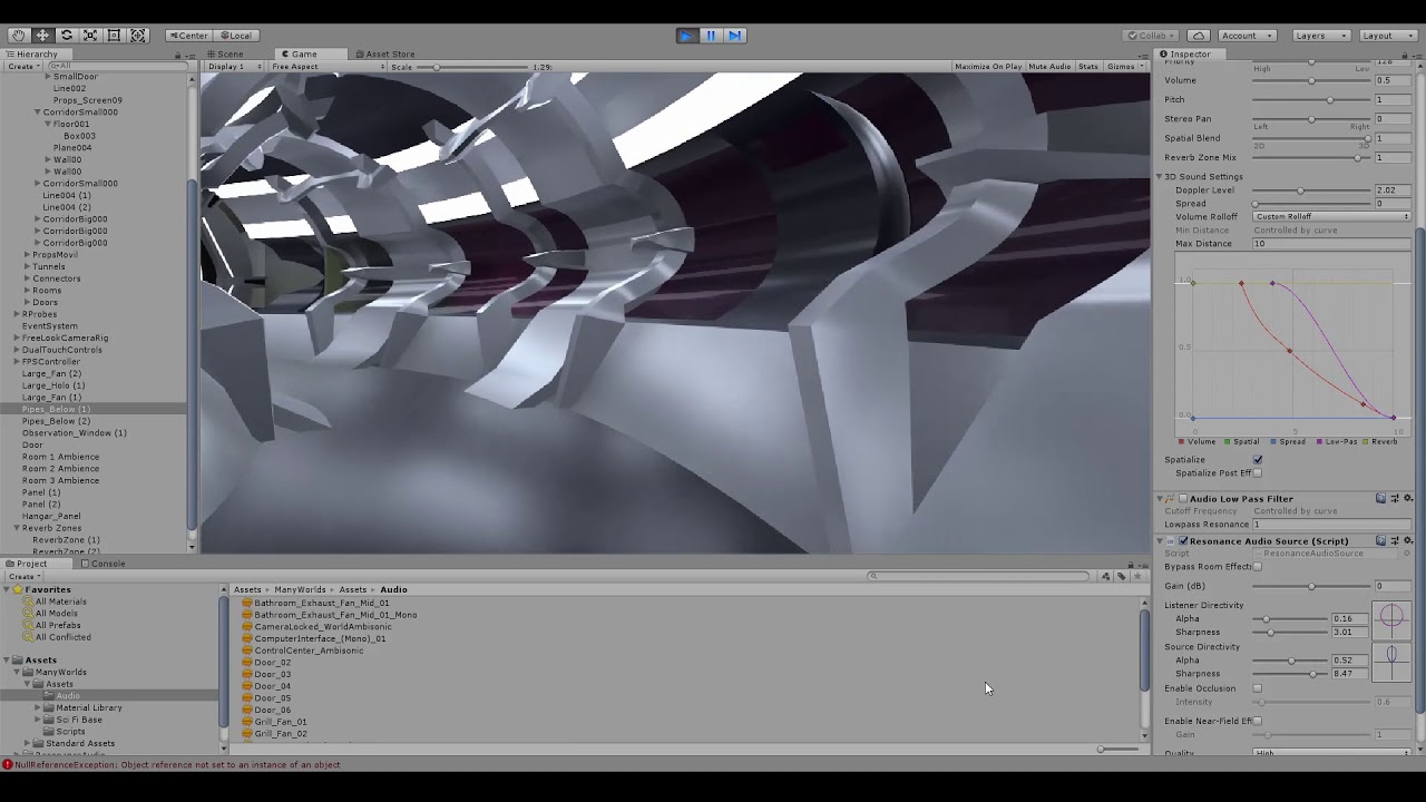 Alden Beckett - Binaural Showcase (Unity 3D, Resonance)