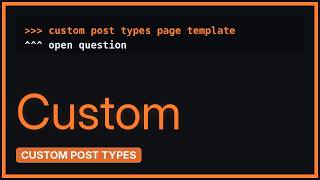 Wordpress: Page Template as Custom Post Type Archive (3 Solutions!!)
