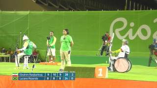 Men's Individual Recurve Bronze Medal Match - Rio 2016 Paralympics screenshot 2