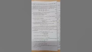 #DBRAU/ 2012 paper Real analysis & functions of a complex variable / ( M.sc  previous)