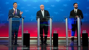 Mamdani, Cuomo, Sliwa face off in NYC mayoral debate