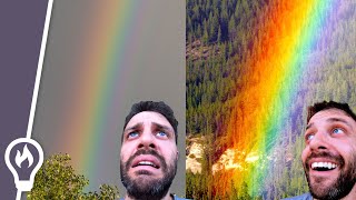 Why you can't take a good picture of a rainbow