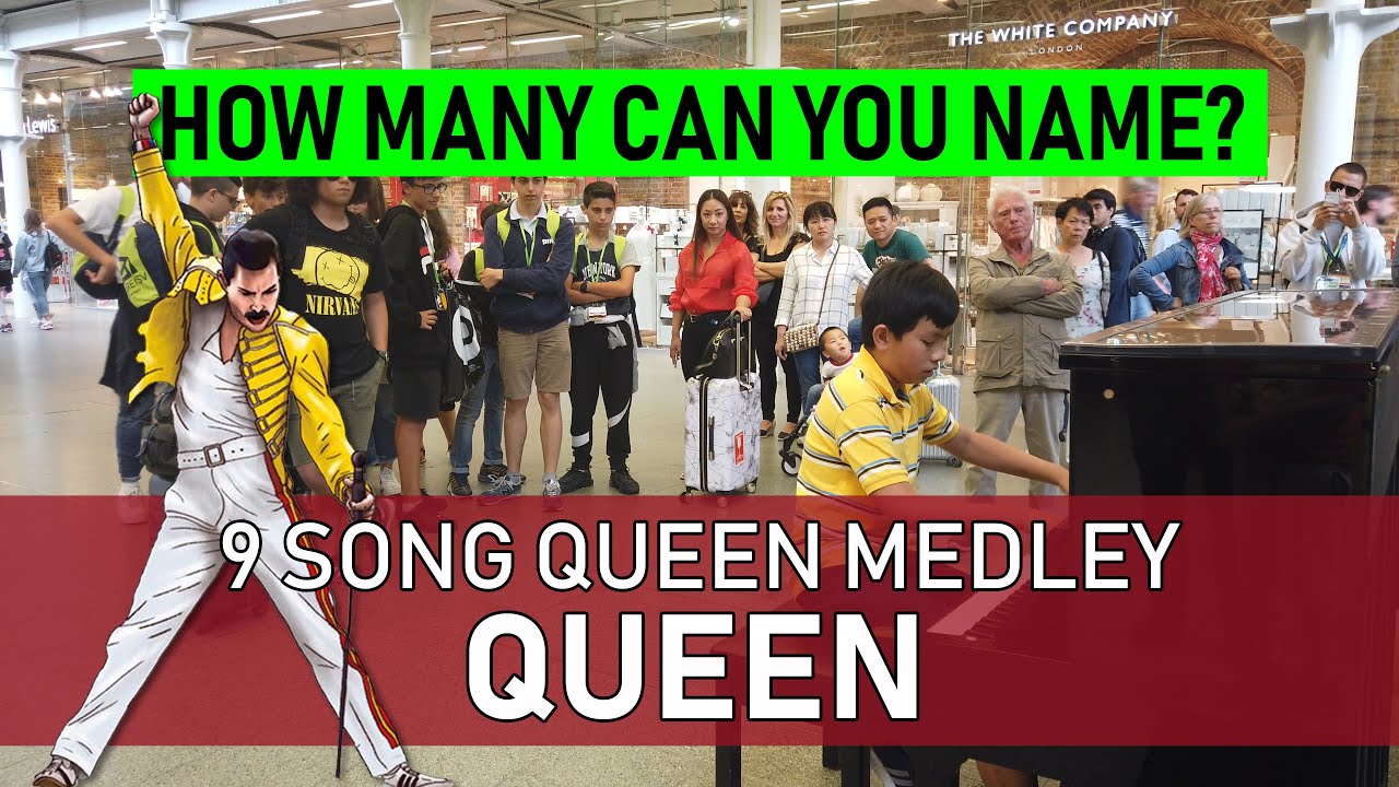 BEST Queen Mashup Ever! Can You Name Them All? Cole Lam