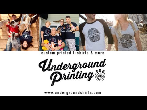 underground screen printing