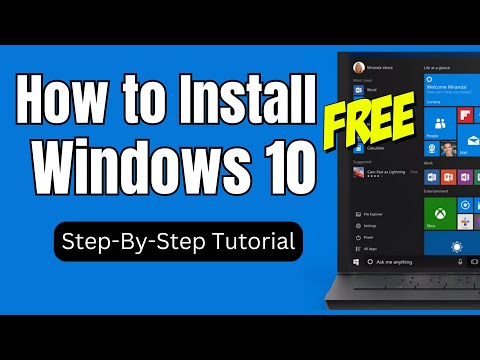 How To Install Windows 10 In 2023 (Step By Step Tutorial)