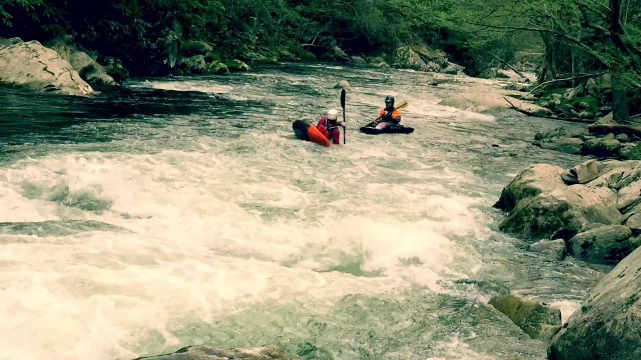 Kayaking The Little River, Smoky Mountains