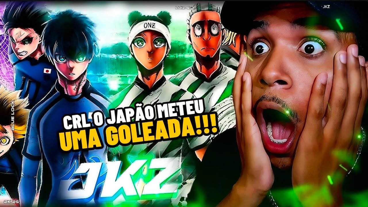O TIME DO JAPÃO TÁ MT ROBADO!! | JKZ - Nigeria vs Japão (Blue Lock) | Mundial SUB-20 #1 • React
