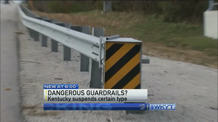 Ky to stop installing guardrail system linked to safety issues