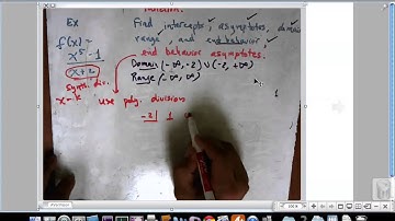 2 6 End behavior Asymptotes