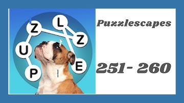 Puzzlescapes Level 251 - 260 Answers