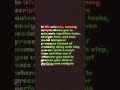 Running a script is like hitting 'play' on your data analysis—let the code do the work for you!
