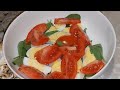 Лёгкий салат со Шпинатом!!! Вкусный и простой овощной салат!!! #салатсошпинатом#легкийсалат#пп#еда#