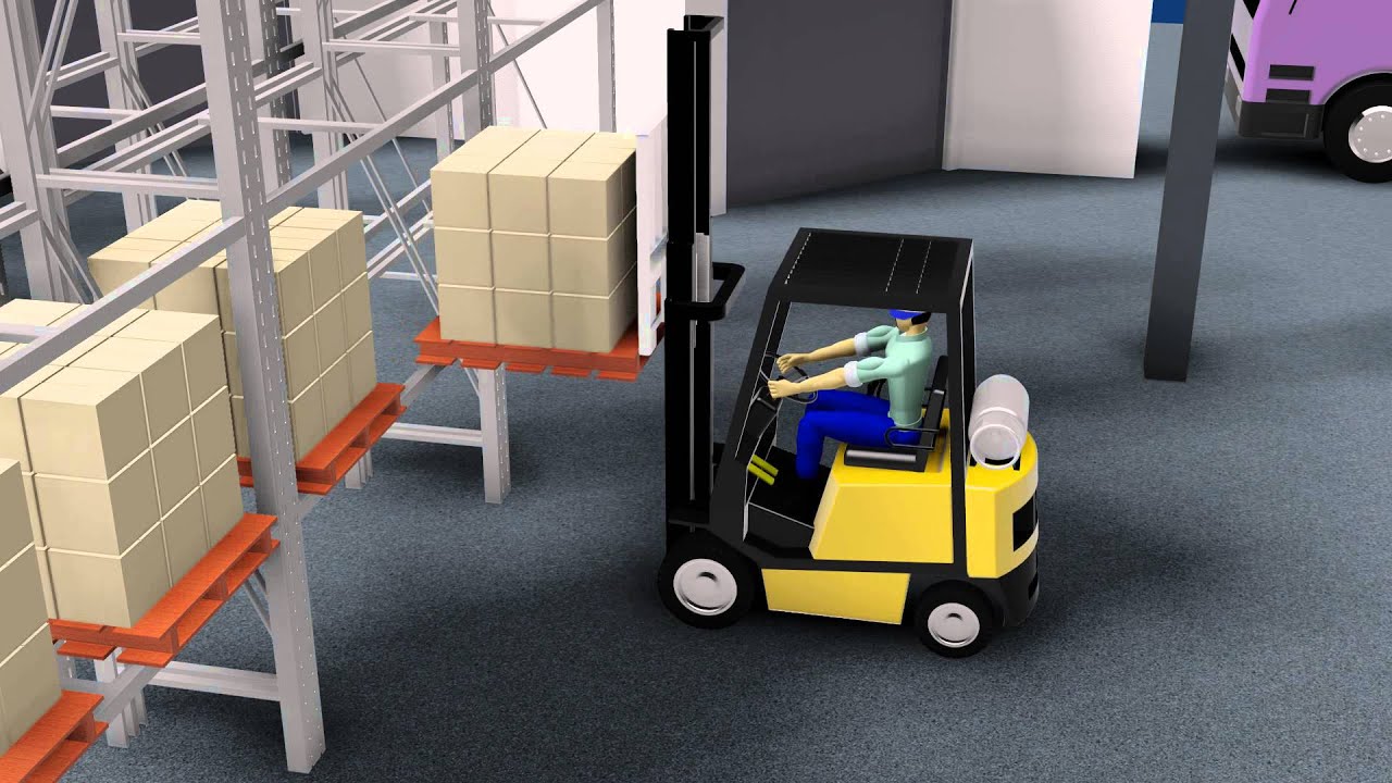 Autodesk Showcase Forklift Animation YouTube