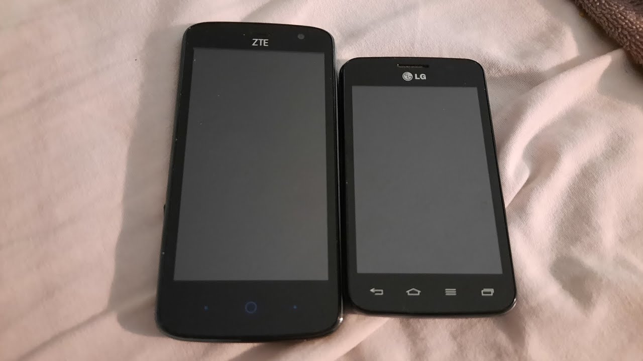 ZTE Majesty Pro vs LG Optimus Dynamic 2 boot comparison and shutdown