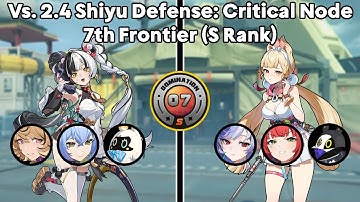 Dialyn Yidhari & Alice Disorder Vs. 2.4 Shiyu Defense: Critical Node - 7th Frontier (S Rank)
