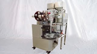 pyramid tea bags packing machine electric racking weighing triangle packaging equipment 三角袋袋泡茶稱重包裝機