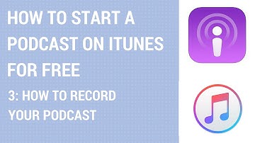 How To Start A Podcast On iTunes For Free - How To Record Your Podcast
