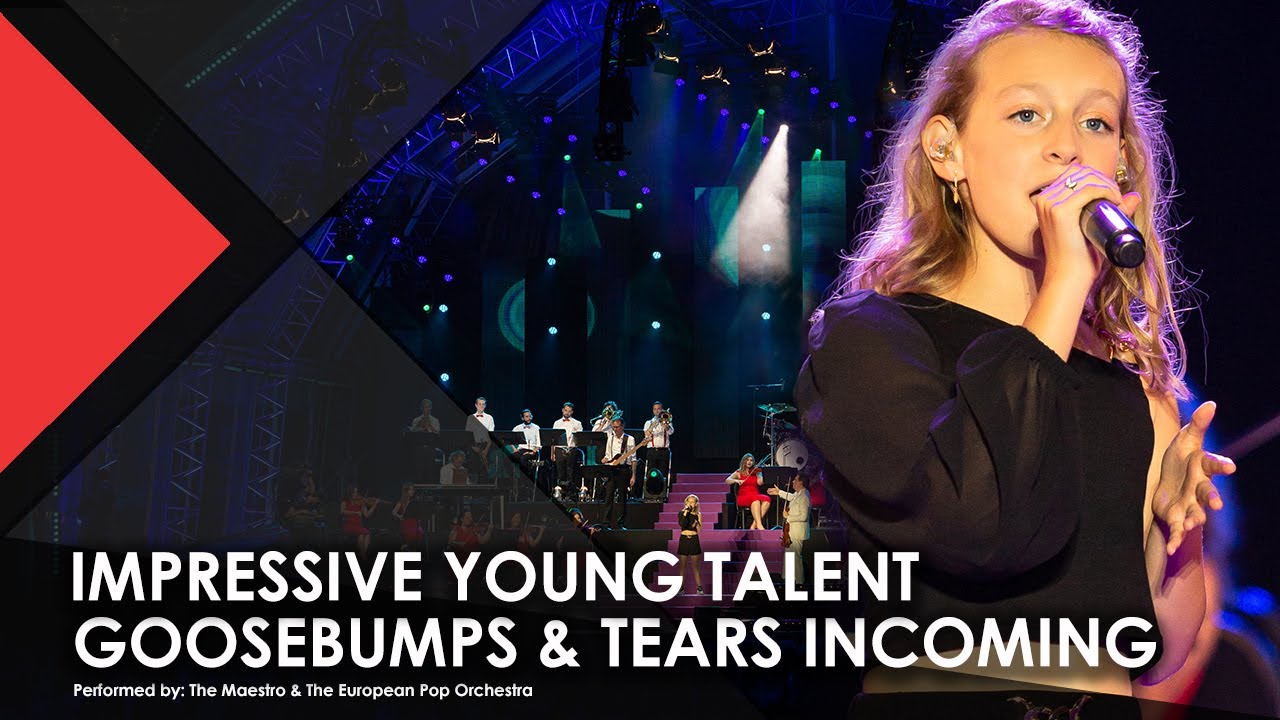 IMPRESSIVE YOUNG TALENT! GOOSEBUMPS & TEARS INCOMING - The Maestro & The European Pop Orchestra