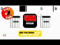 Puddle Of Mudd - Psycho | Scrolling Guitar Chords &amp; Lyrics