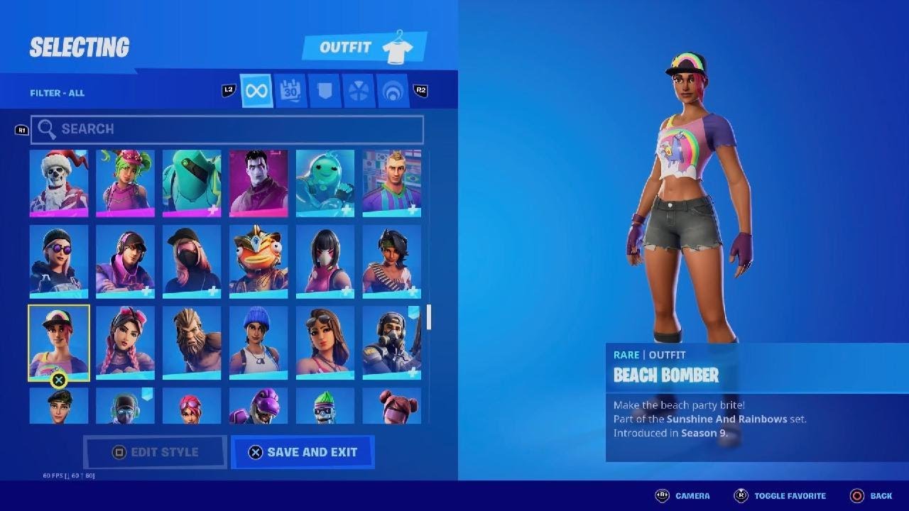 Fn Locker FN Locker Showcase 540+ Skins - YouTube