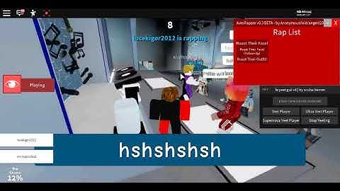 Roblox auto rap battles exploiting (SCRIPTS AND EXECUTOR IN DESCRIPTION)