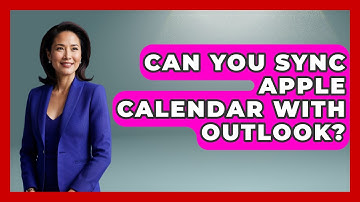 Can You Sync Apple Calendar With Outlook? - TheEmailToolbox.com