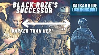 BEST ALTERNATIVE BLACK ROZE SKIN | Balkan Blue Lightning Unit Bundle Showcase | Rebirth WZ Montage