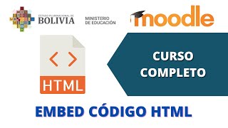 Bloque HTML Moodle  Embeded