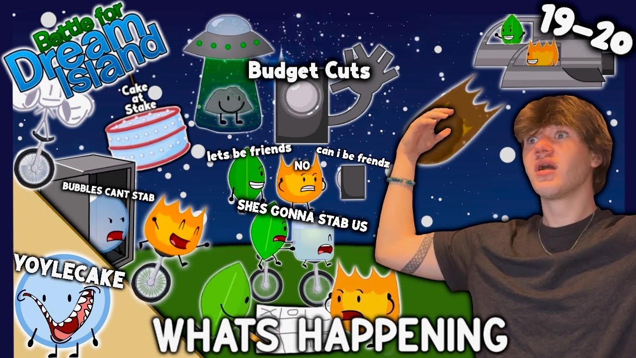 WHERE IS THE BUDGET GOING?!?!? | BFDI Reaction | S1 Ep 19 & 20 ...