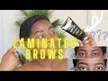 LAMINATED BROW LOOK | Updated Brow Routine ✨ 2021 ✨