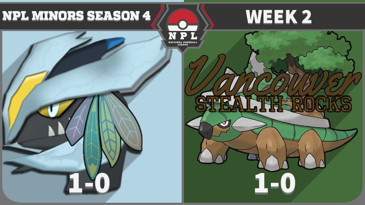 NPL Minors S4 W2: Chicago Kyurem-Blackhawks vs Vancouver Stealth Rocks