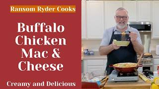 Buffalo Chicken Mac & Cheese | Creamy, Cheesy & Easy Weeknight Dinner