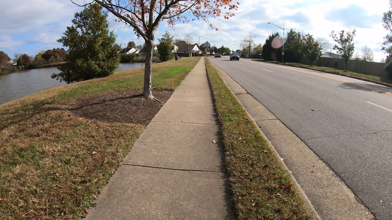 A timewarp run around the neighborhood