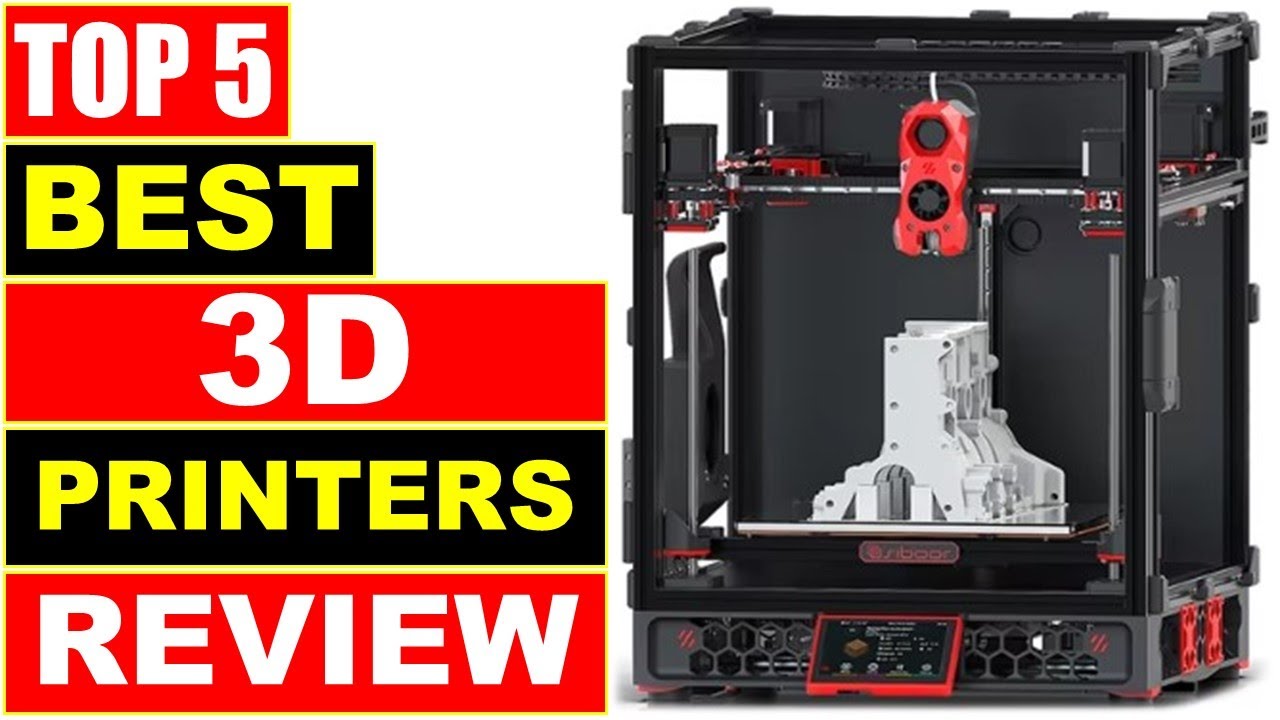 BEST 3D Printers In 2024 - TOP 5 High Quality 3D Printers - YouTube