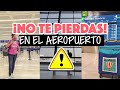 ¡No te pierdas en el aeropuerto!