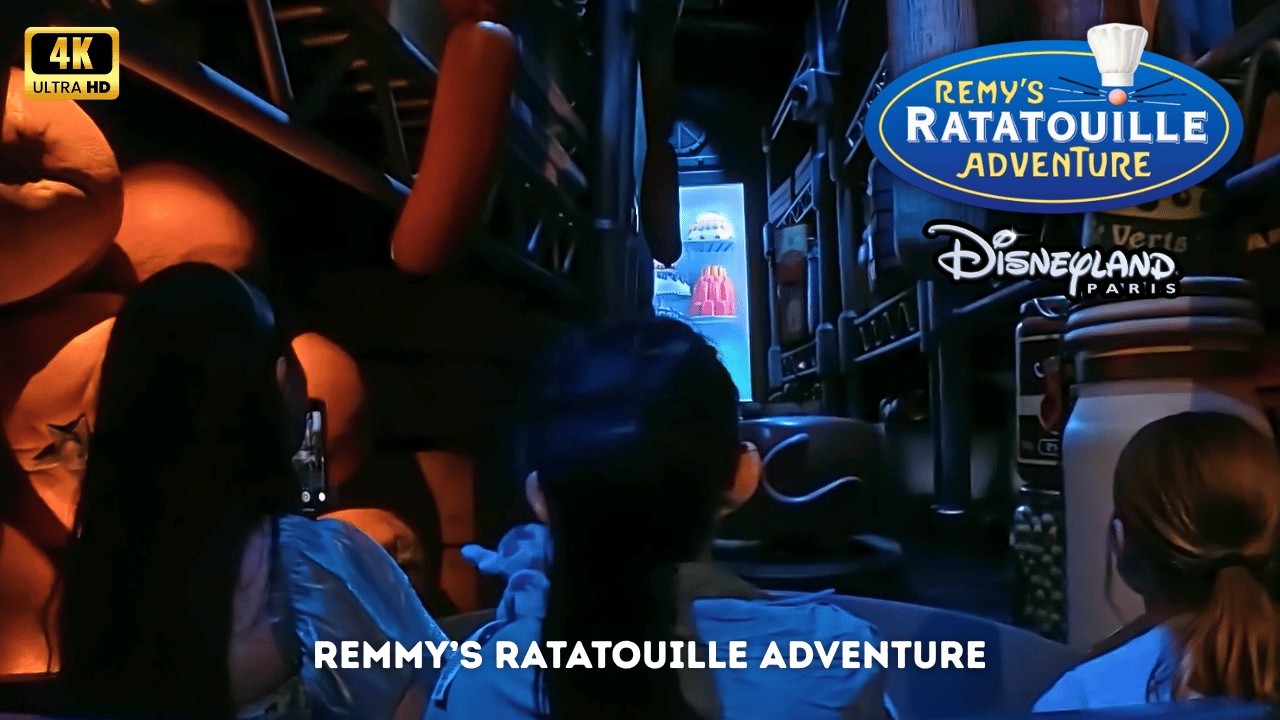 Remmy's Ratatouille Adventure 4K On-Ride POV - Walt Disney Studios Park, Disneyland Paris