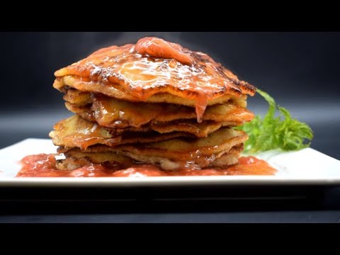 Strawberry shortcake pancakes  ||  Dominique's kitchen
