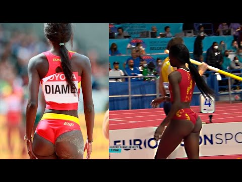 Fatima Diame 2022 World Indoor Championships - Long Jump