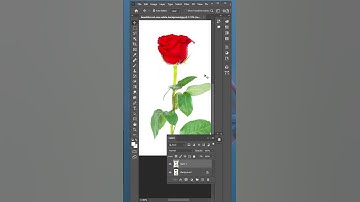 How to change flower color in photoshop #shorts