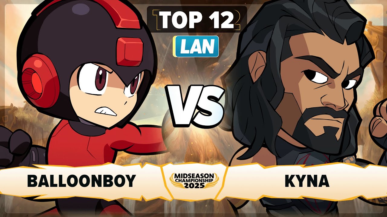 BalloonBoy vs Kyna - Top 12 - Midseason Championship 2025 - LAN 1v1