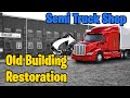 Restore an old building to use it as our truck repair shop - May Updates