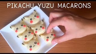 POKEMON GO Pikachu Yuzu Macarons ポケモンGo ゆずマカロン