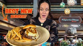 Is This The BEST New Burger In Disney World?! (Polynesian Resort)
