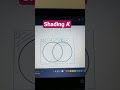 How to shade A' ? A complement  ko kesay shade kare? #complement #shorts #sets #ytshorts #maths