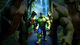 When Mom Sends Hulk for Treasure 😱 | Dino Adventure Comedy #comedyshorts #hulkreaction #funnyshorts