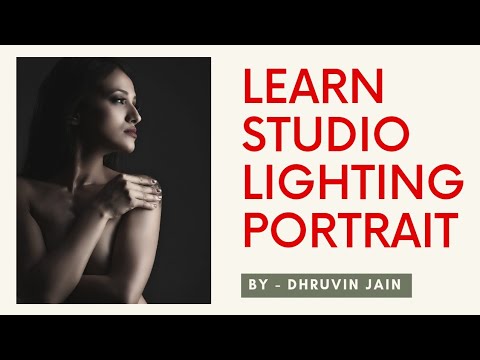 Studio Lighting Photography Tutorial ll Hindi