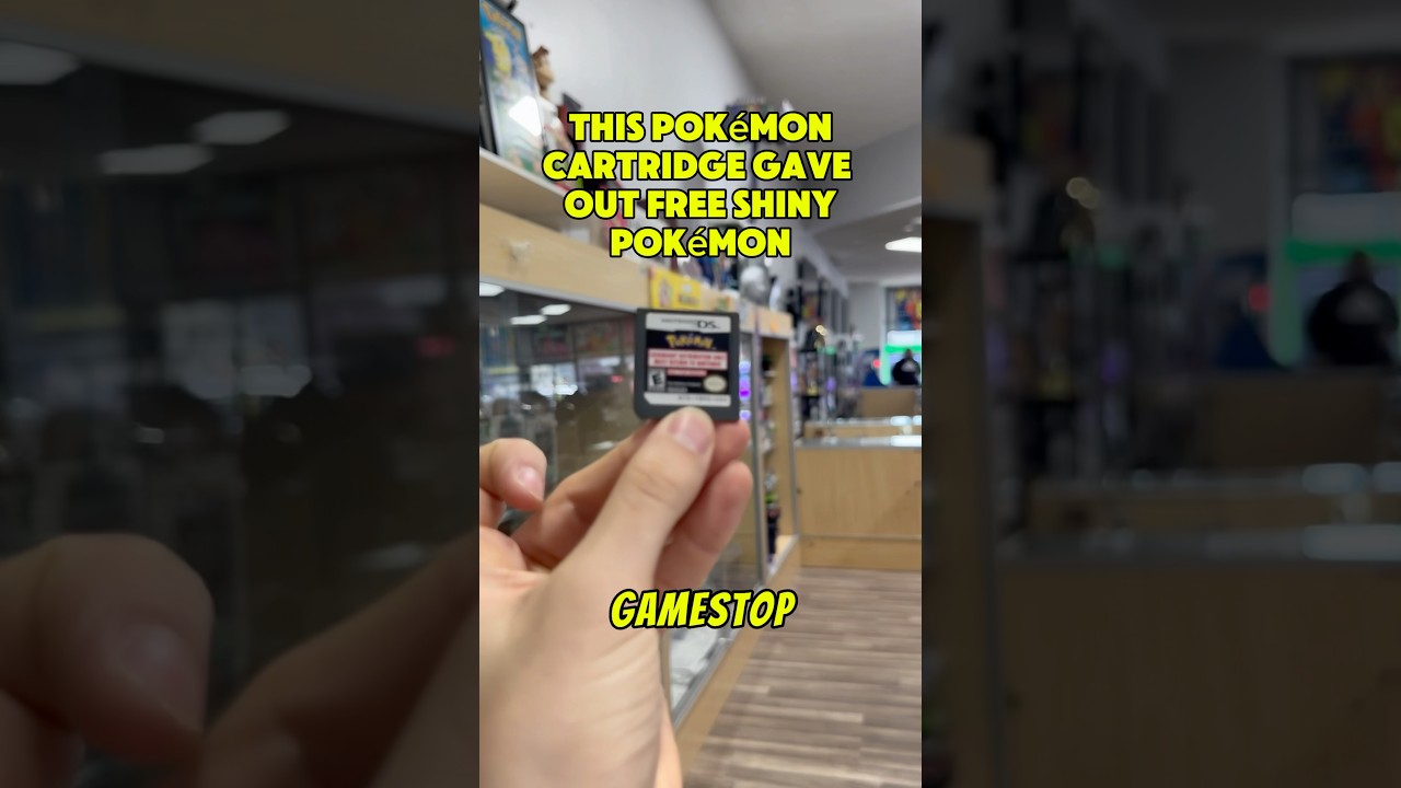 This Pokémon cartridge was never in stores