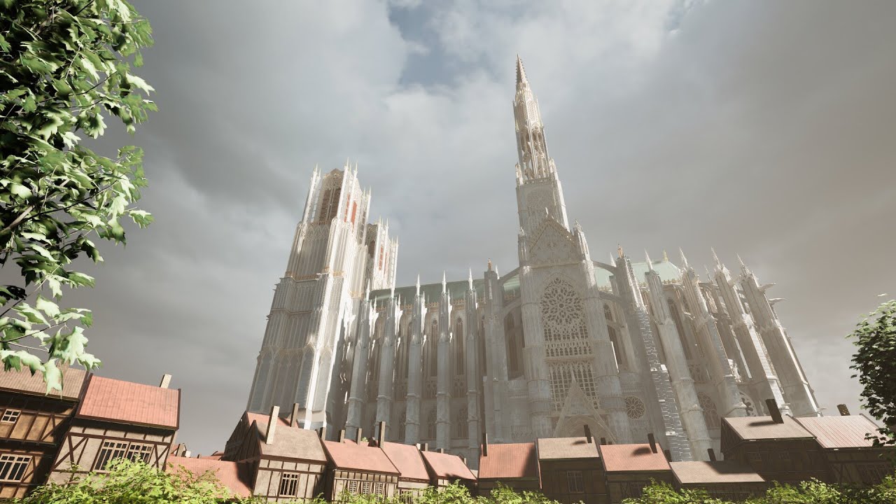 Cathédrale de Beauvais, Tour Lanterne, Nef et façade